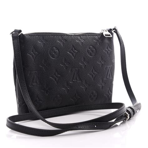 lv empreinte pallas|LOUIS VUITTON Empreinte Pallas Crossbody Black.